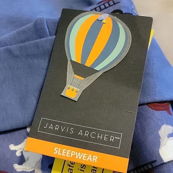 JARVIS ARCHER 2-PIECE "RESCUE SQUAD" PAJAMAS, SIZE 18 MONTHS - NEW! - Picture 7 of 7